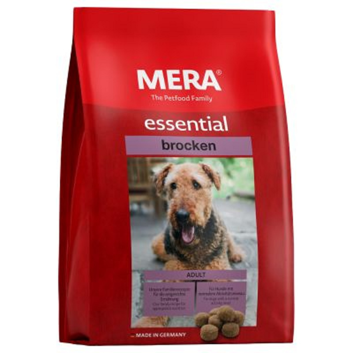 MERA Essential mit Geflügel für mittelgroße und große ausgewachsene Hunde mit Hautproblemen