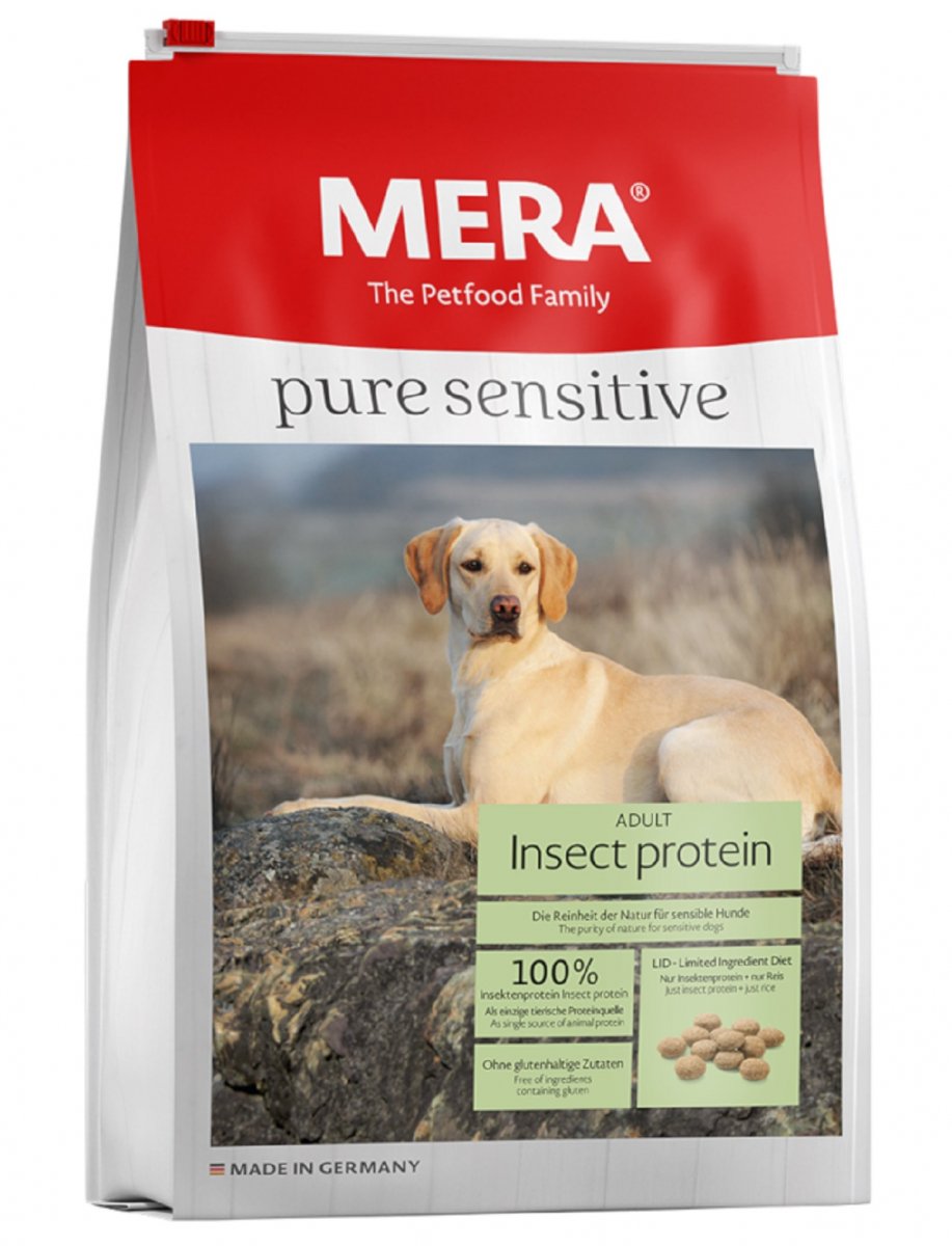 MERA Pure Sensitive aux insectes pour chien adulte de moyenne et grande taille