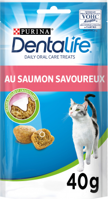 Dentalife friandise au Saumon pour Chat adulte