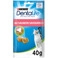Dentalife friandise au Saumon pour Chat adulte - 2 tailles disponibles
