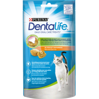 Dentalife Guloseima com Frango para gatos adultos - Tratamento de higiene oral diária