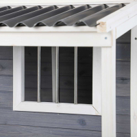 Niche en bois avec terrasse et toit en PVC Zolia Maui