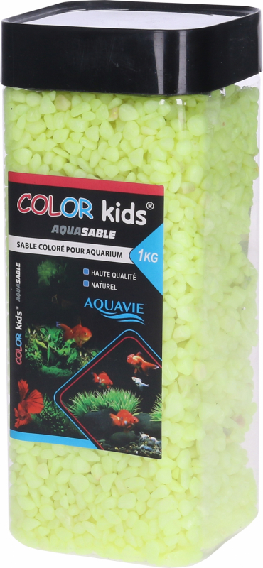 Sable coloré Aquasable Color Kids Sing Jaune
