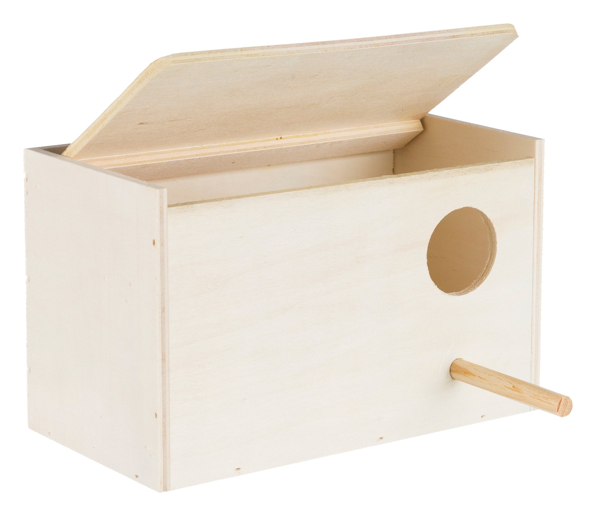 Caja nido de madera para pájaros