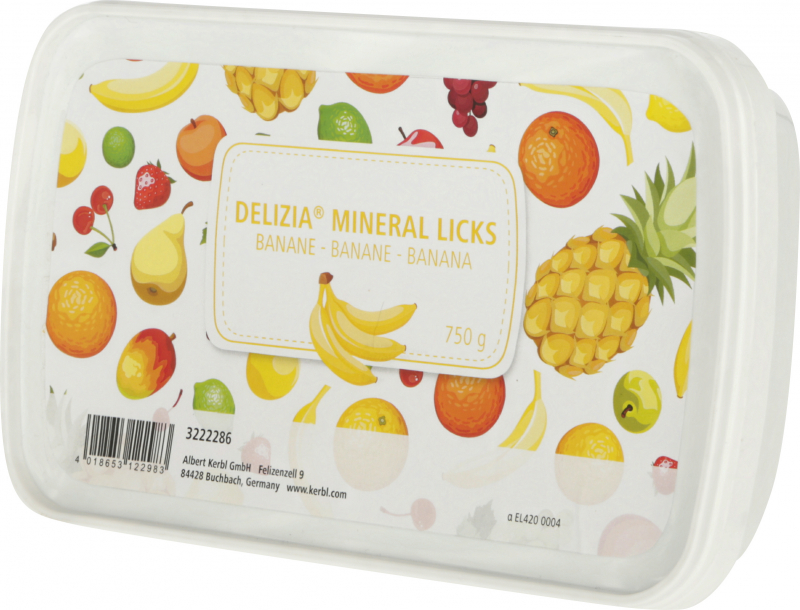KERBL Mineral Licks Delizia - verschiedene Geschmacksrichtungen