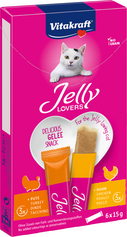 Vitakraft Jelly Lovers Friandise pour Chat - plusieurs saveurs disponibles
