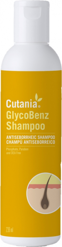 CUTANIA GlycoBenz Shampoo für Hunde, Katzen und Pferde