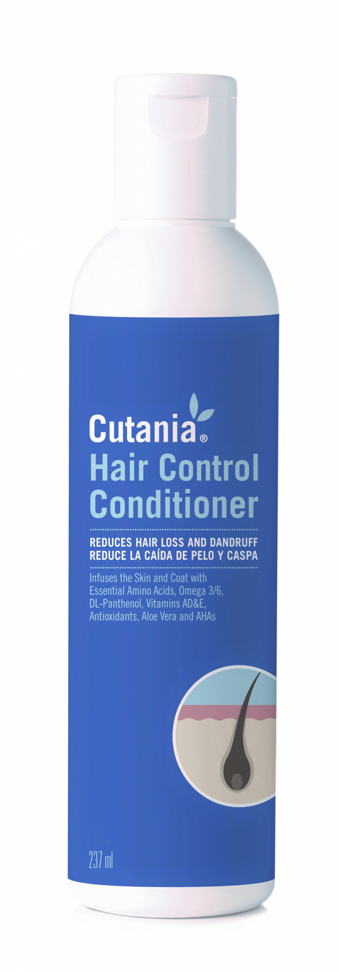 CUTANIA HairControl Après-Shampoing pour chien et chat