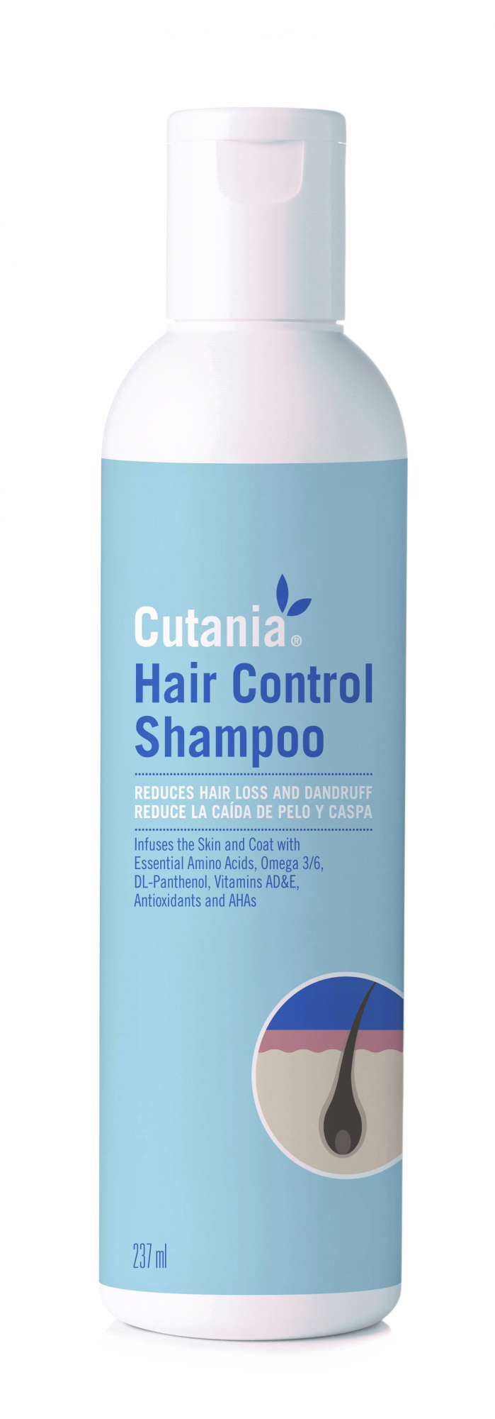 CUTANIA HairControl Shampoing pour chien et chat