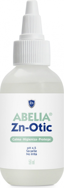 ABELIA Zn-Otic 59 ml pour chien, chat, cheval et autres animaux