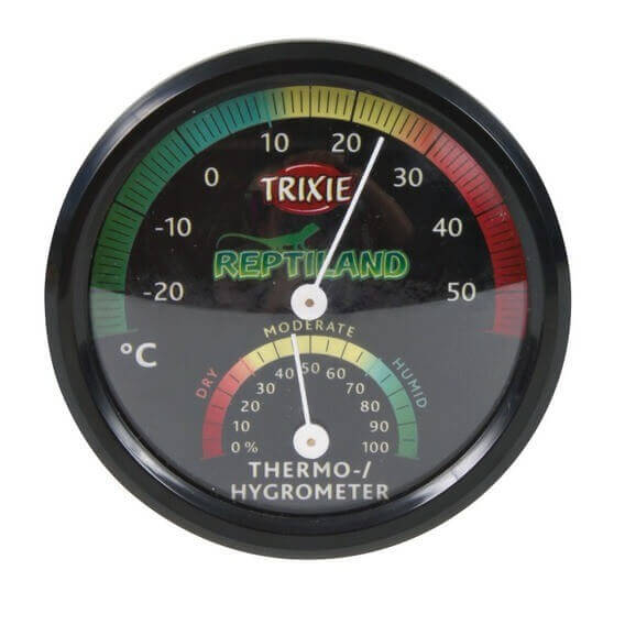 Analoges Hygrometer-Thermometer Trixie Reptiland
