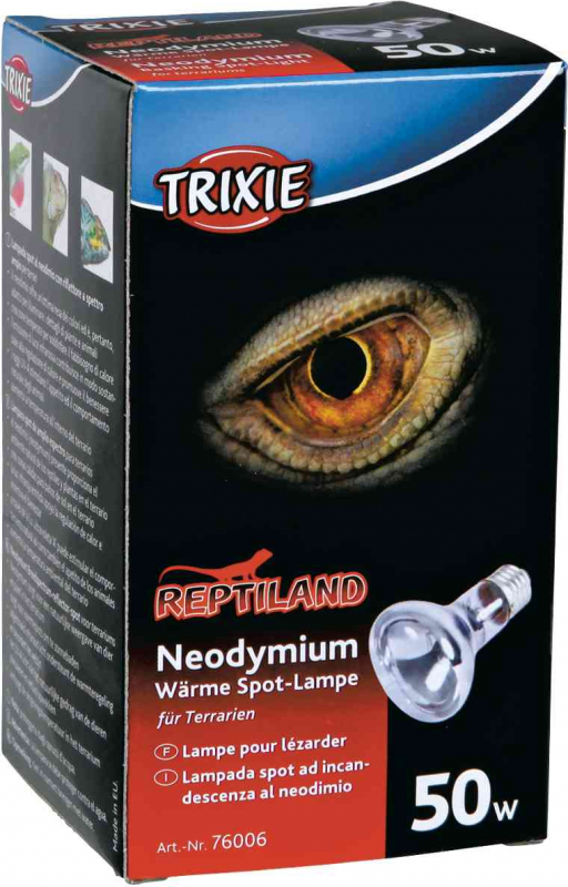 Lámpara calefactora para reptiles Neodynium Trixie Reptiland