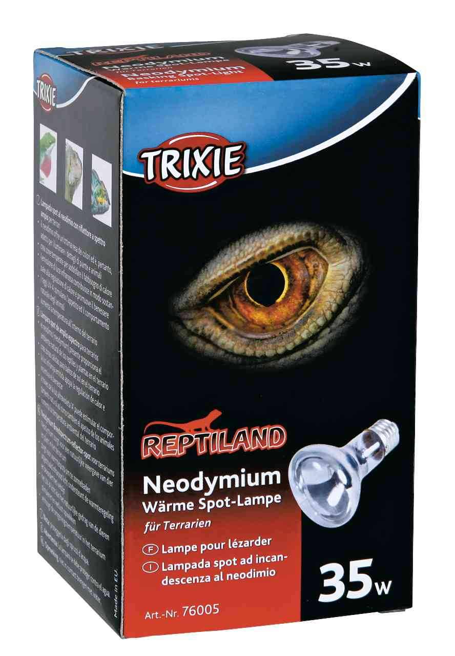 Ampoule chauffante pour reptiles Neodynium Trixie Reptiland