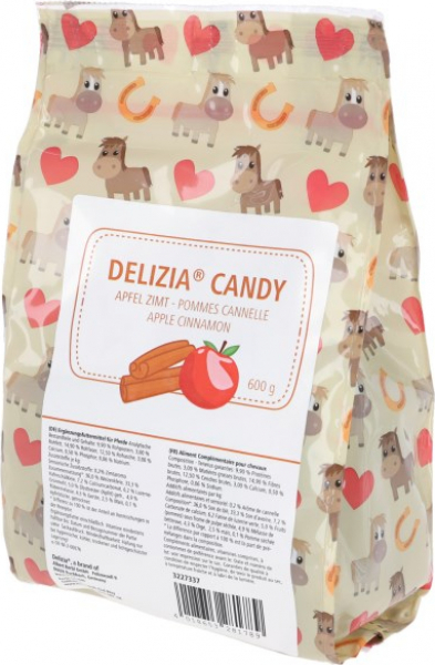 KERBL Leckerli mit Apfel/ Zimt Delizia Candy für Pferde
