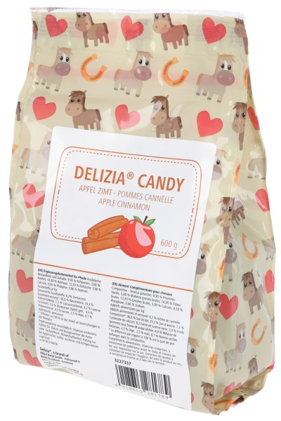 KERBL Snacks met appel en kaneel Delizia Candy