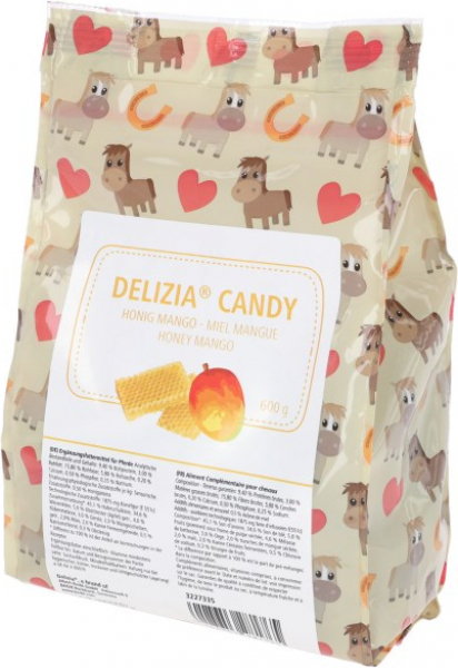 KERBL Friandises miel/mangue Delizia Candy pour chevaux