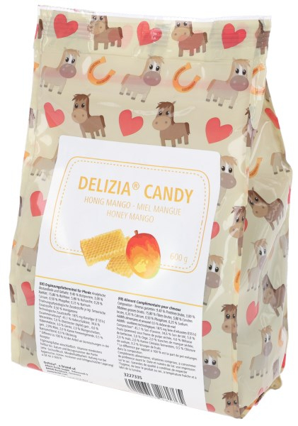 KERBL Delizia Candy golosinas de miel y mango para caballos