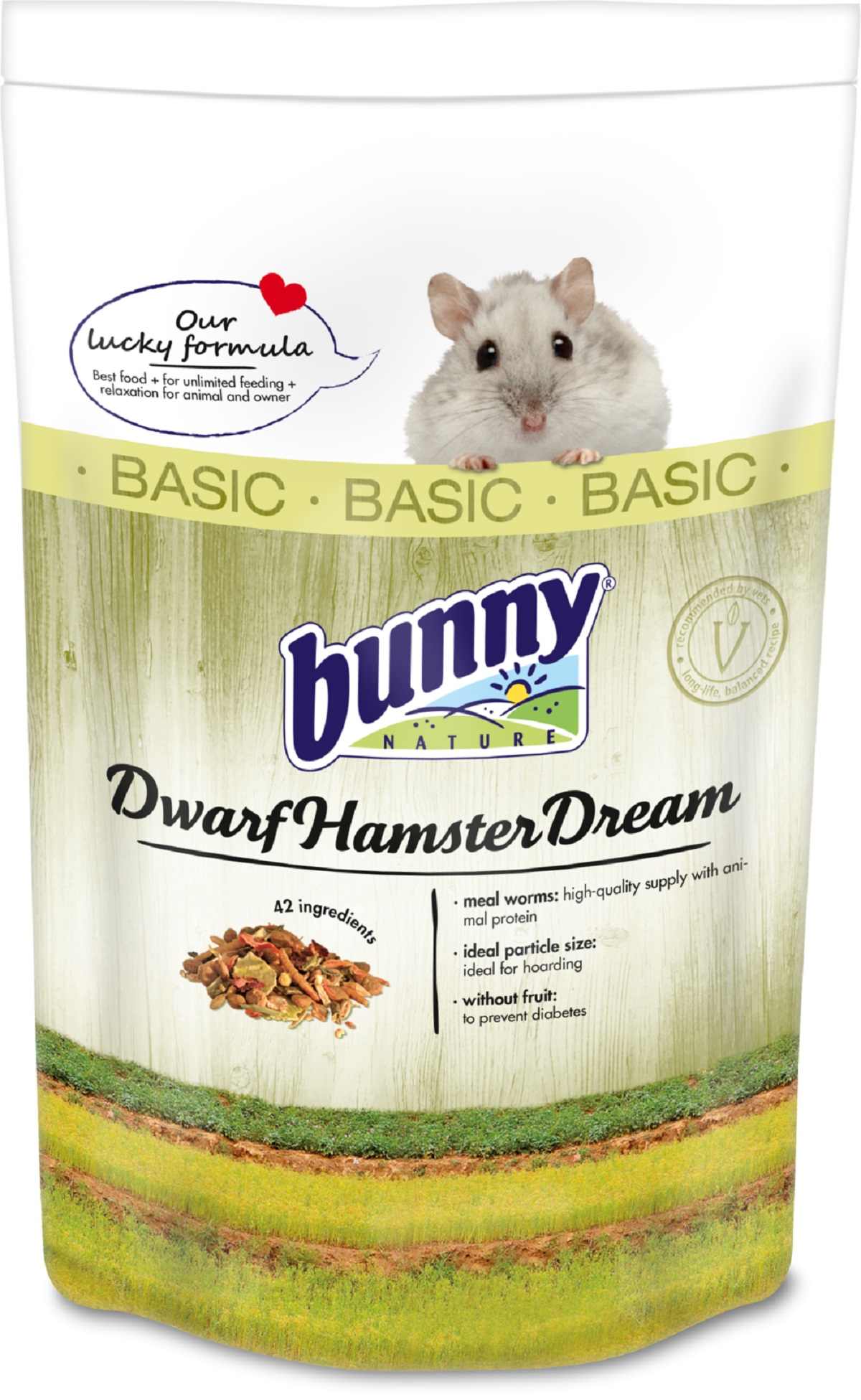 BUNNY DwarfHamsterDream Basic Rêve de hamster anão