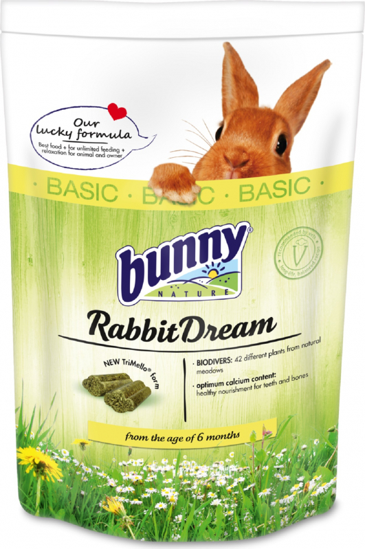 BUNNY RabbitDream Basic Rêve de lapin Aliment complet Lapins nains