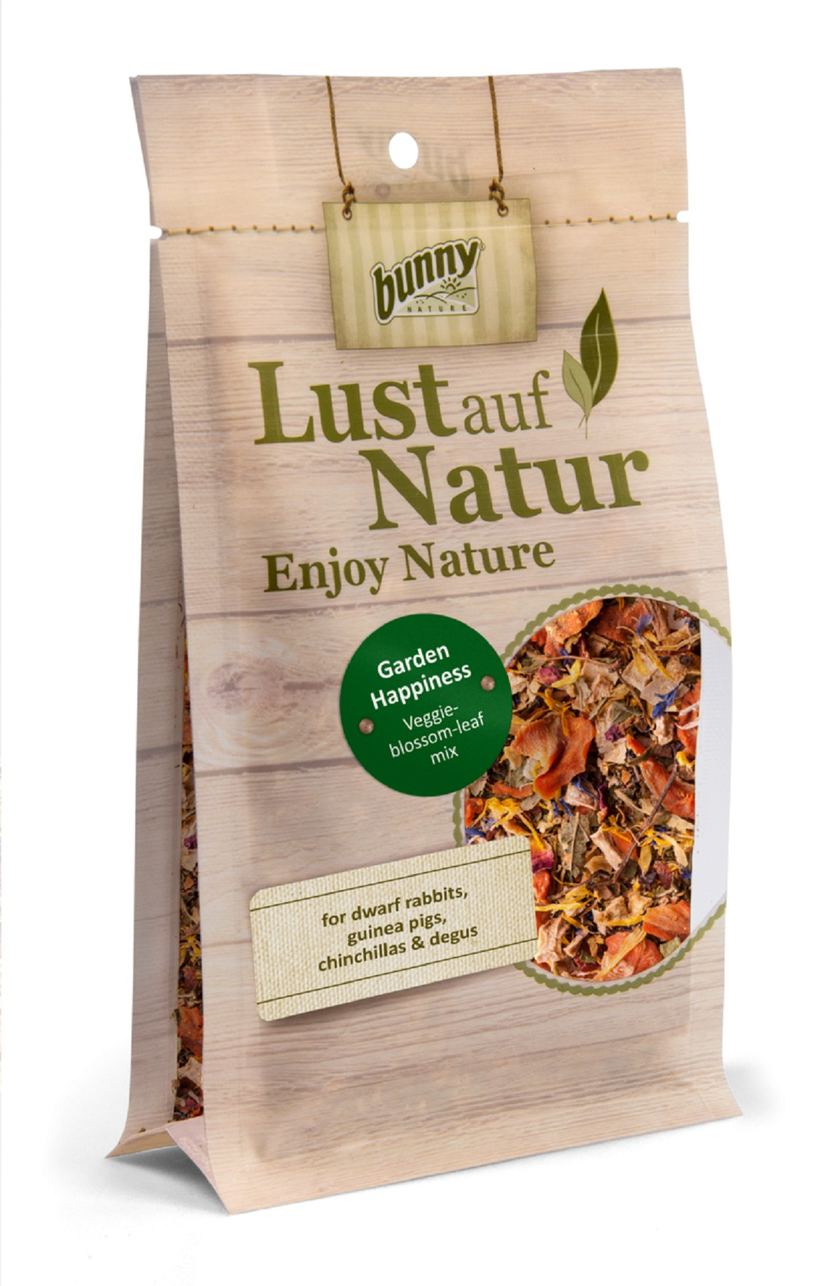 BUNNY Lust auf Natur Aanvullend voer met verse groente voor knaagdieren