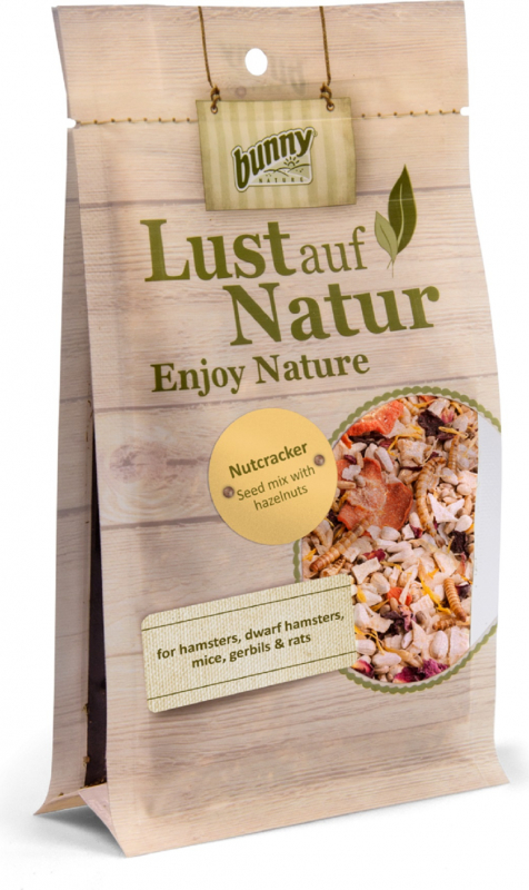 BUNNY Lust auf Natur Aliment complémentaire à base de noisettes éclatées Rongeurs