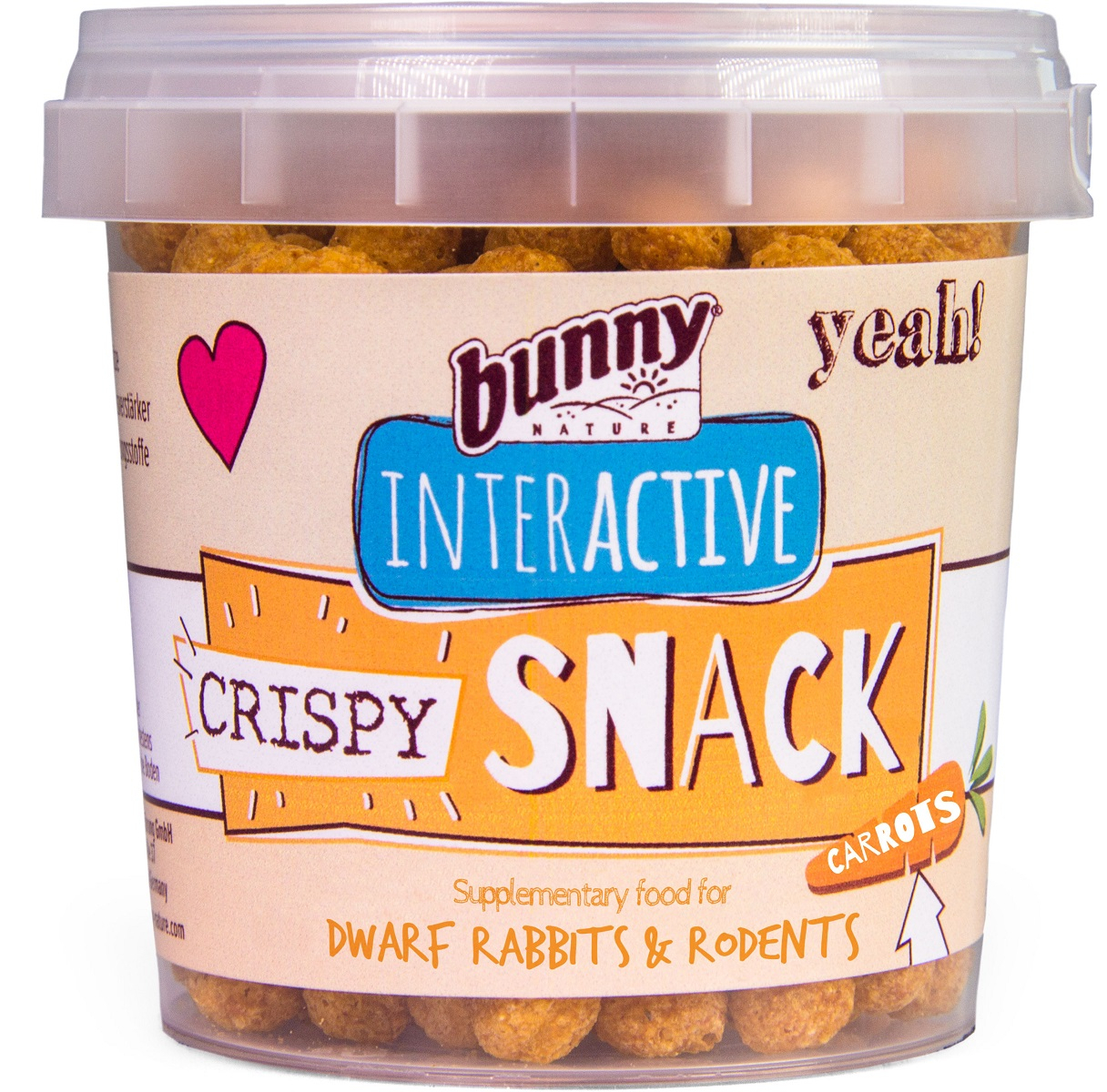 BUNNY Crispy Snack Aliments complémentaires Rongeurs - plusieurs saveurs