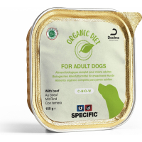 SPECIFIC C-BIO-W Organic Pack de 5 patés bio para perros adultos - varias recetas