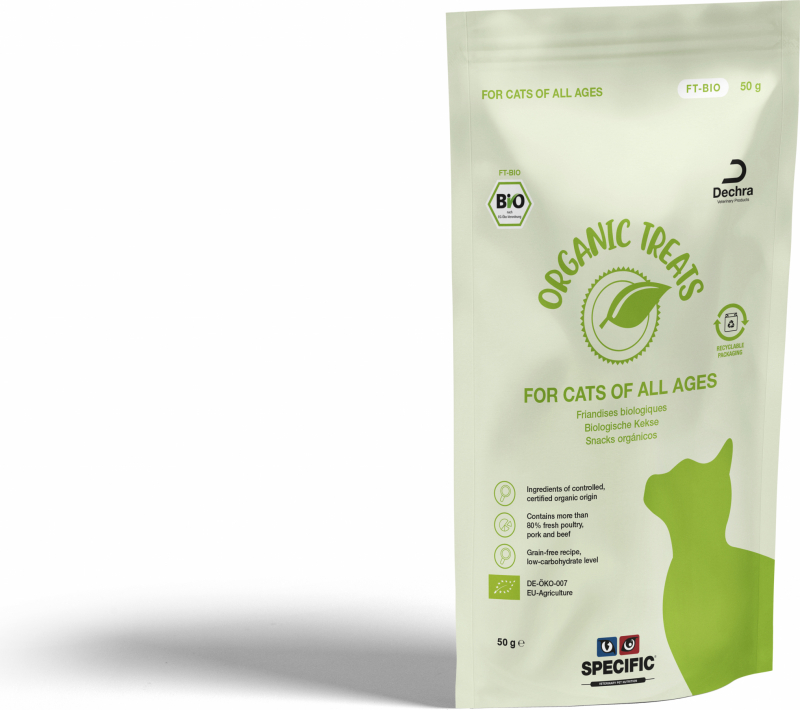 SPECIFIC FT-BIO Organic treats friandise bio pour chats