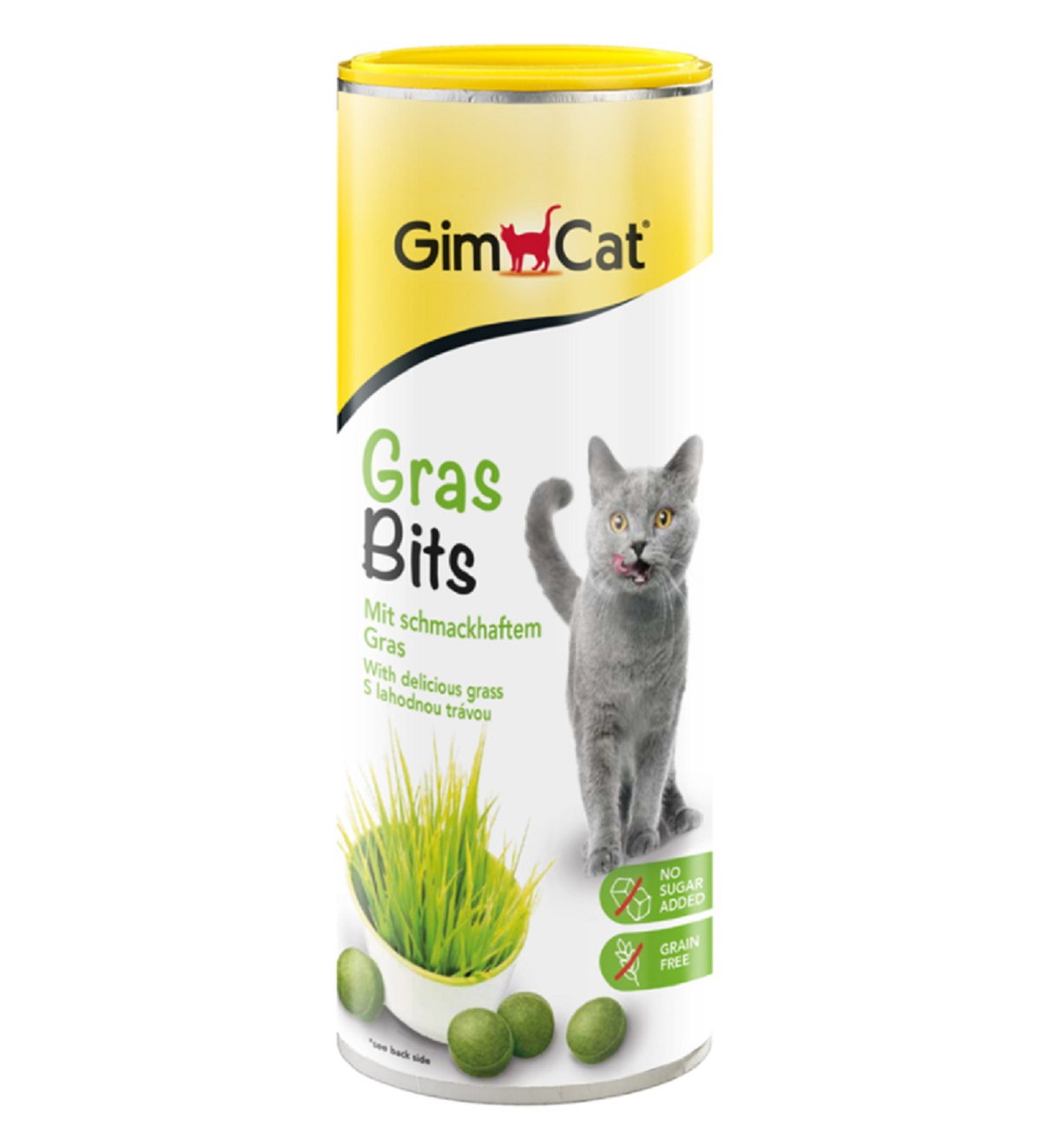 GIMCAT GrasBits Snacks au goût d'herbes pour chat
