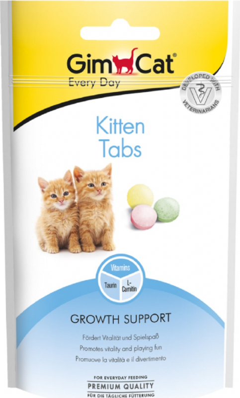 GIMCAT Kitten Tabs Ergänzungsfutter für Kätzchen