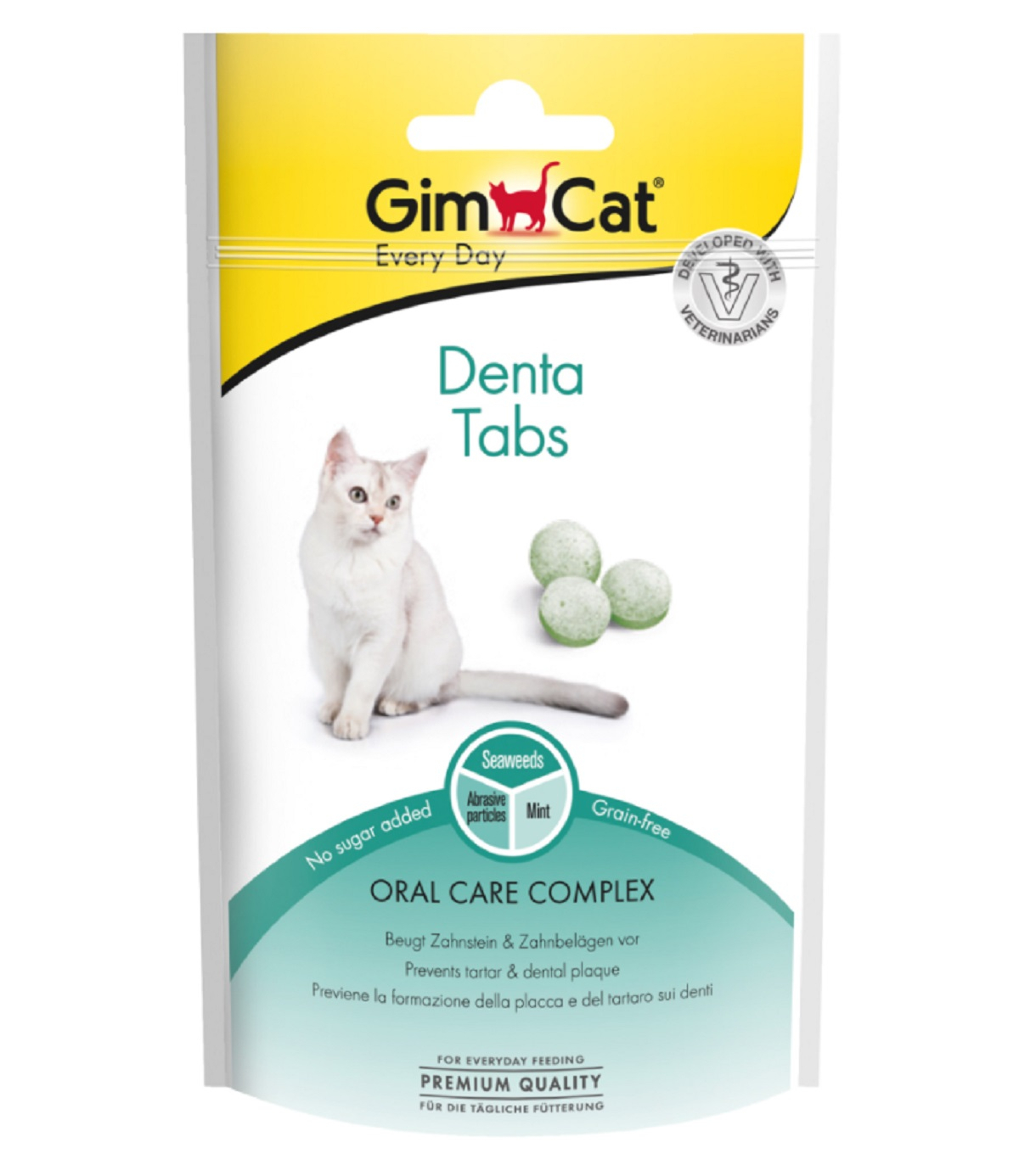 GIMCAT Denta Tabs Dental Snack für Katzen