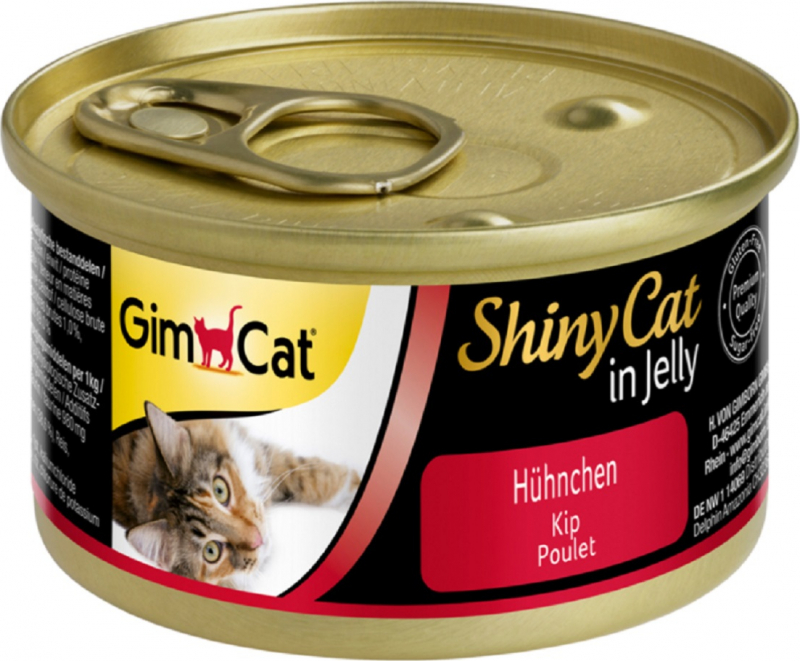 GIMCAT ShinyCat Hünchen Nassfutter für Katzen