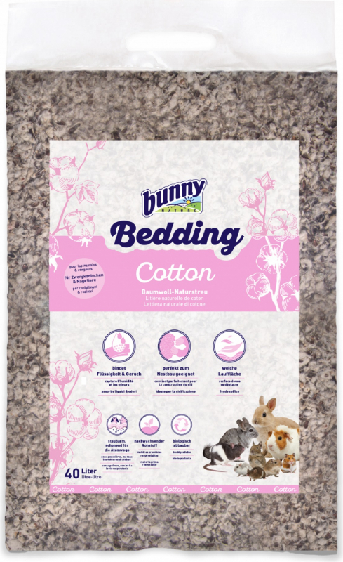 BUNNY Bedding Cotton Lettiera naturale di cotone