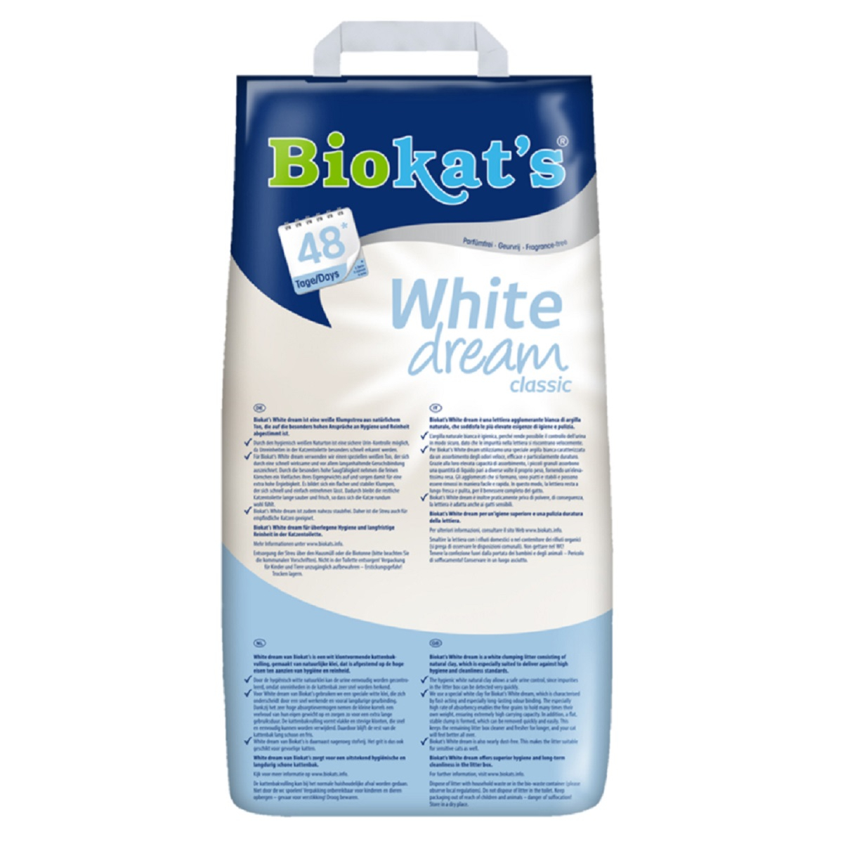 Biokat's White Dream Classic Areia para gato