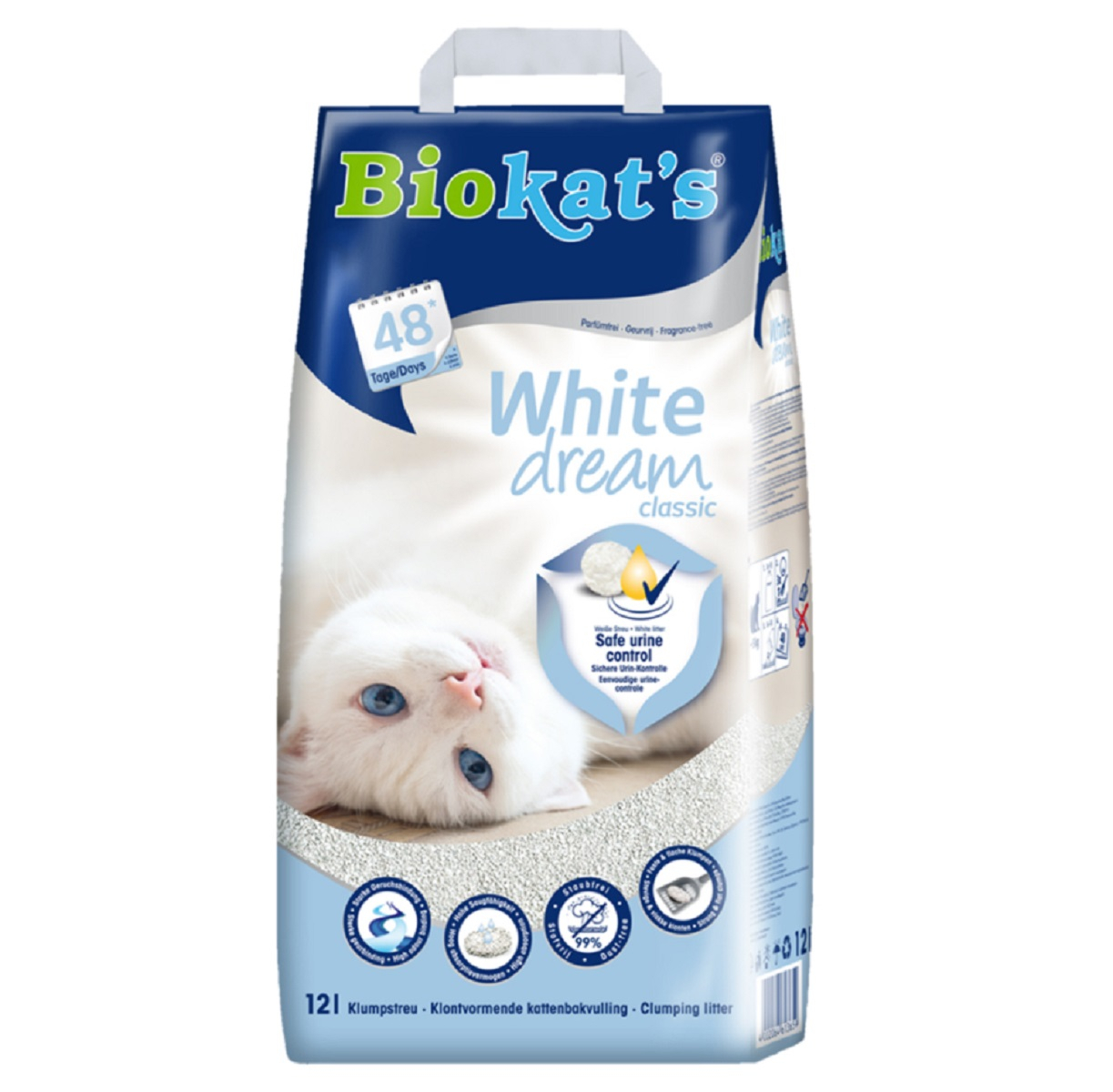 Biokat's White Dream Classic Areia para gato