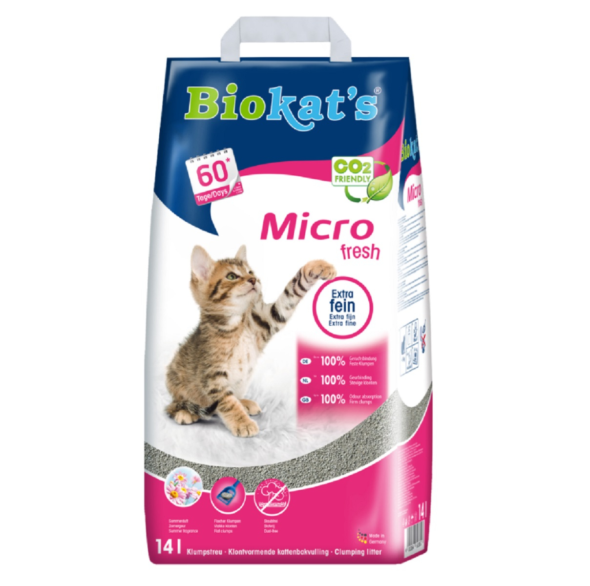 Biokat's Micro Fresh Areia para gatos