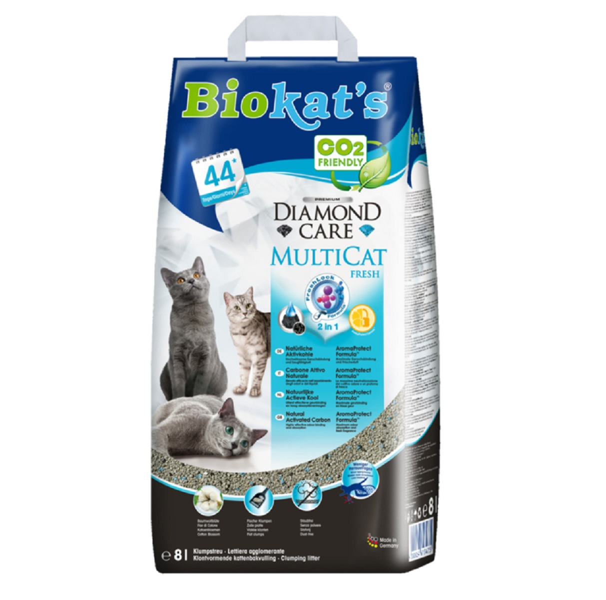 Biokat's Diamond Care MultiCat Fresh Lettiera per gatto