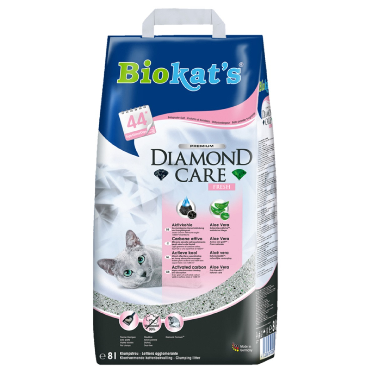 Biokat's Diamond Care Fresh Arena para gatos