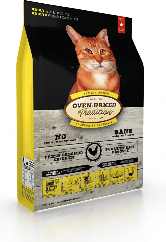 OVEN-BAKED TRADITION au poulet pour chat adulte