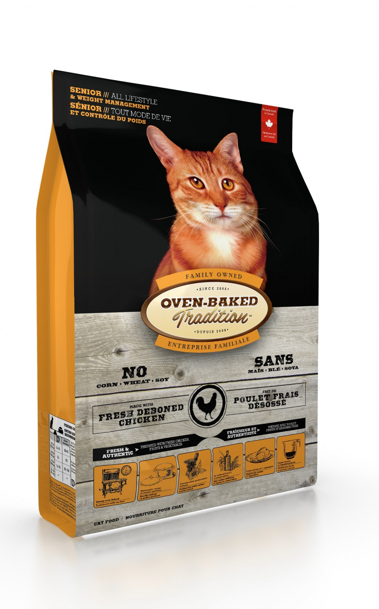 Oven Baked Tradition Au Poulet Pour Chat Senior