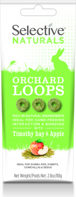 Supreme Science Selective Orchard Loops Fléole et Pomme lapins, cochons d'inde, chinchillas et octodons