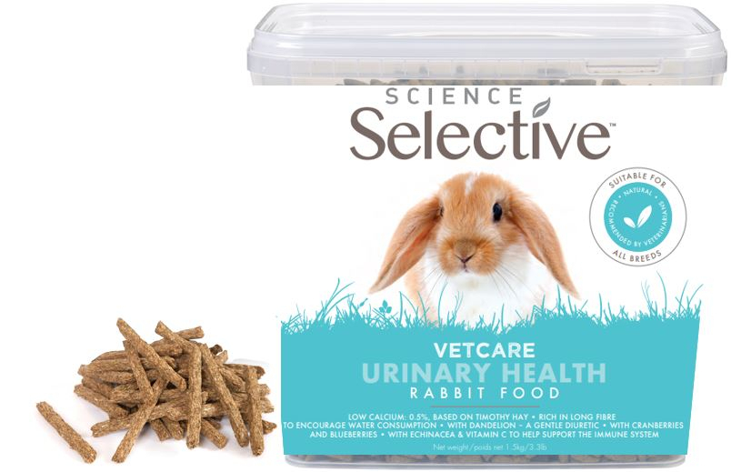 Supreme Science Selective Aliment VetCarePlus Urinary Tract Health Formula para coelho