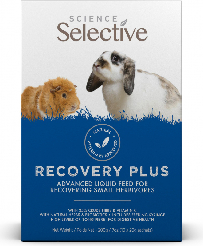 Recovery Seringues, Aliment de convalescence petits animaux