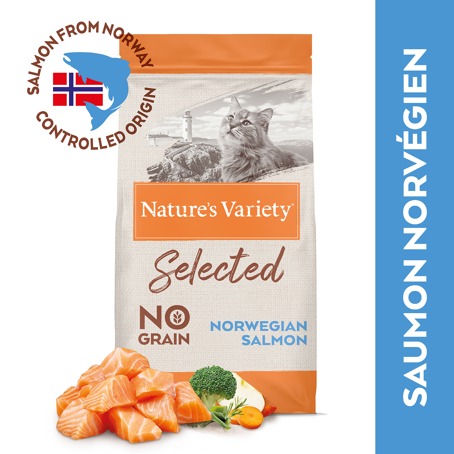 NATURE'S VARIETY Selected Cat Adult, Salmon