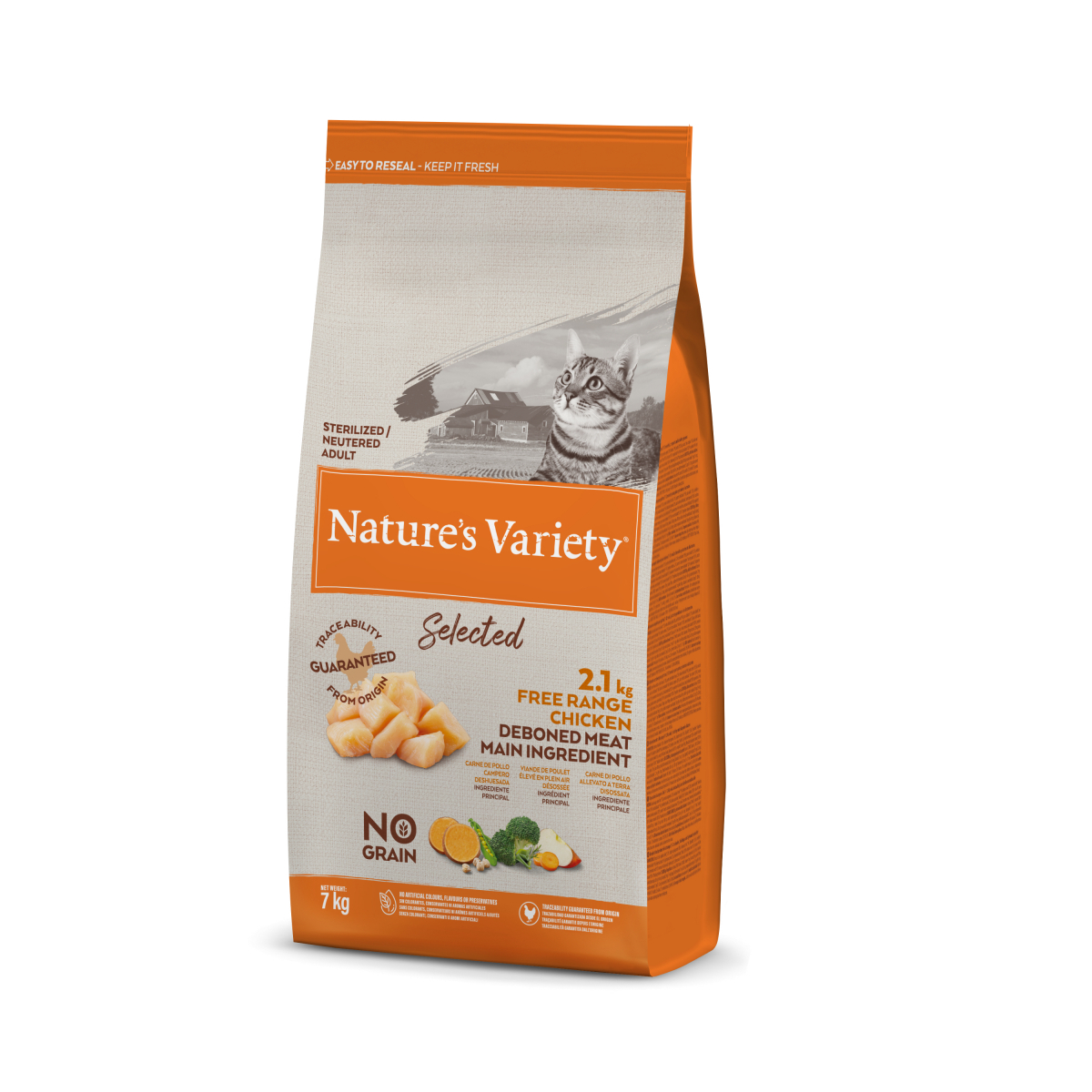 Nature's Variety Selected - Pienso para perros Junior pollo 2kg, sin grano.