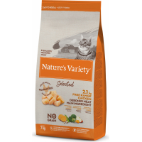 NATURE'S VARIETY Selected Sterilized Adult No Grain para gatos Pollo de corral sin cereales