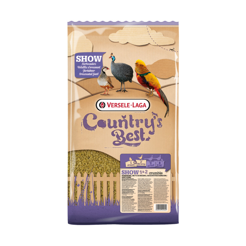 Alimento completo Country's Best SHOW 1 & 2 Crumble 5kg