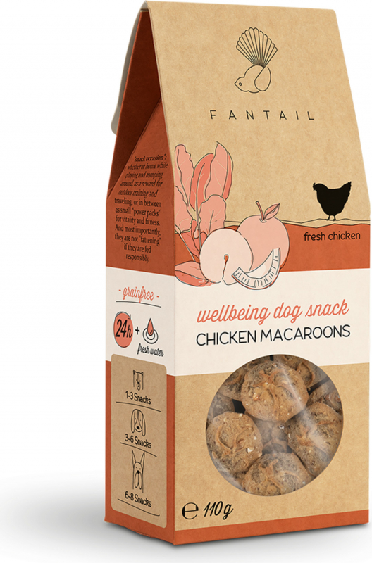 Hondensnacks Fantail Macarons