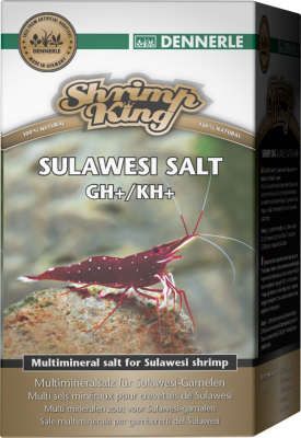 Dennerle Shrimp King Sulawesi Salt, sels multi minéraux pour crevettes des lacs de Sulawesi