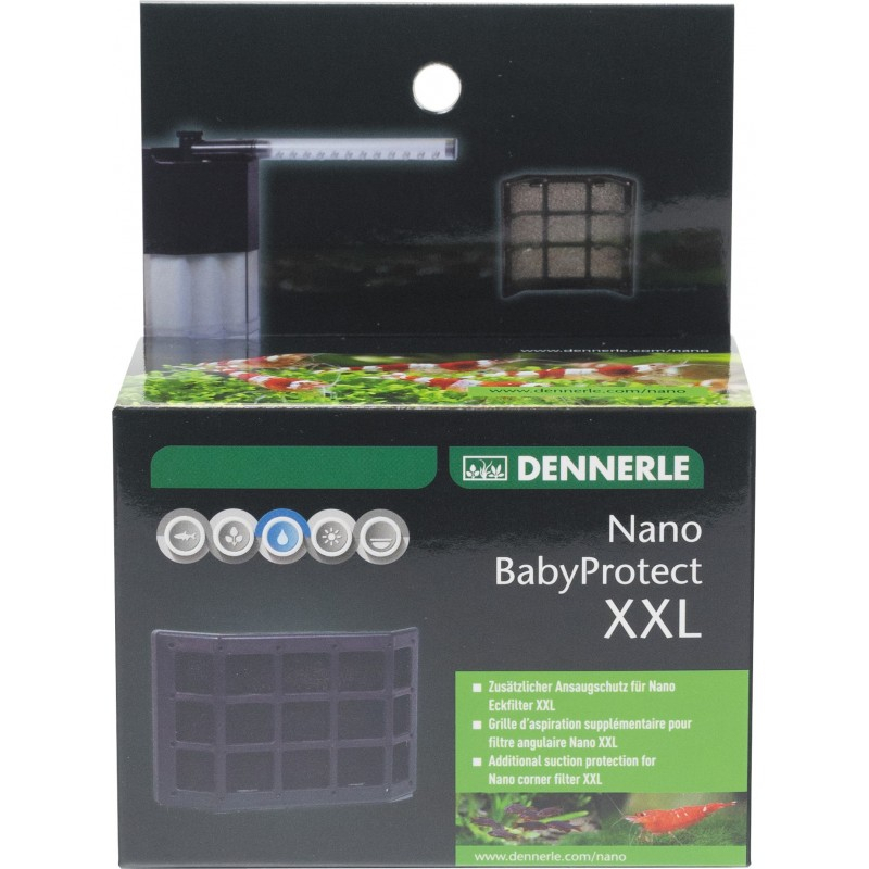 Dennerle Nano BabyProtect XXL, Schutzgitter für Winkelfilter NanoXXL